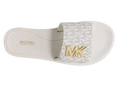 michael kors platform slides